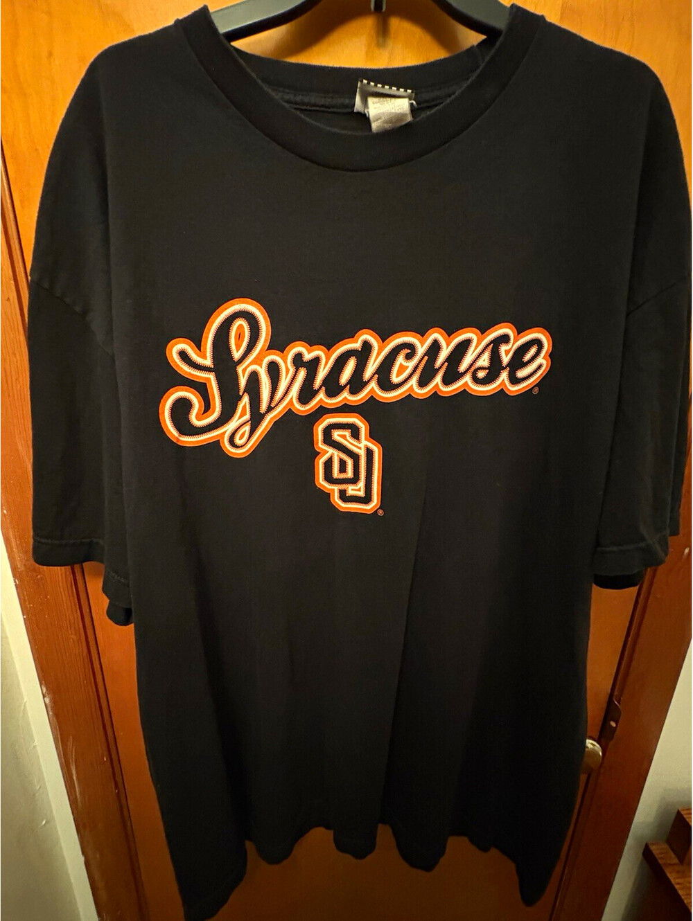 Syracuse Orange Foot Locker T-Shirt Black Men’s XL - Stitched